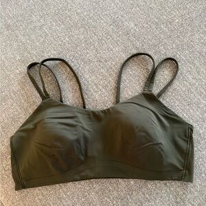 lululemon athletica Dark Green Sports Bra